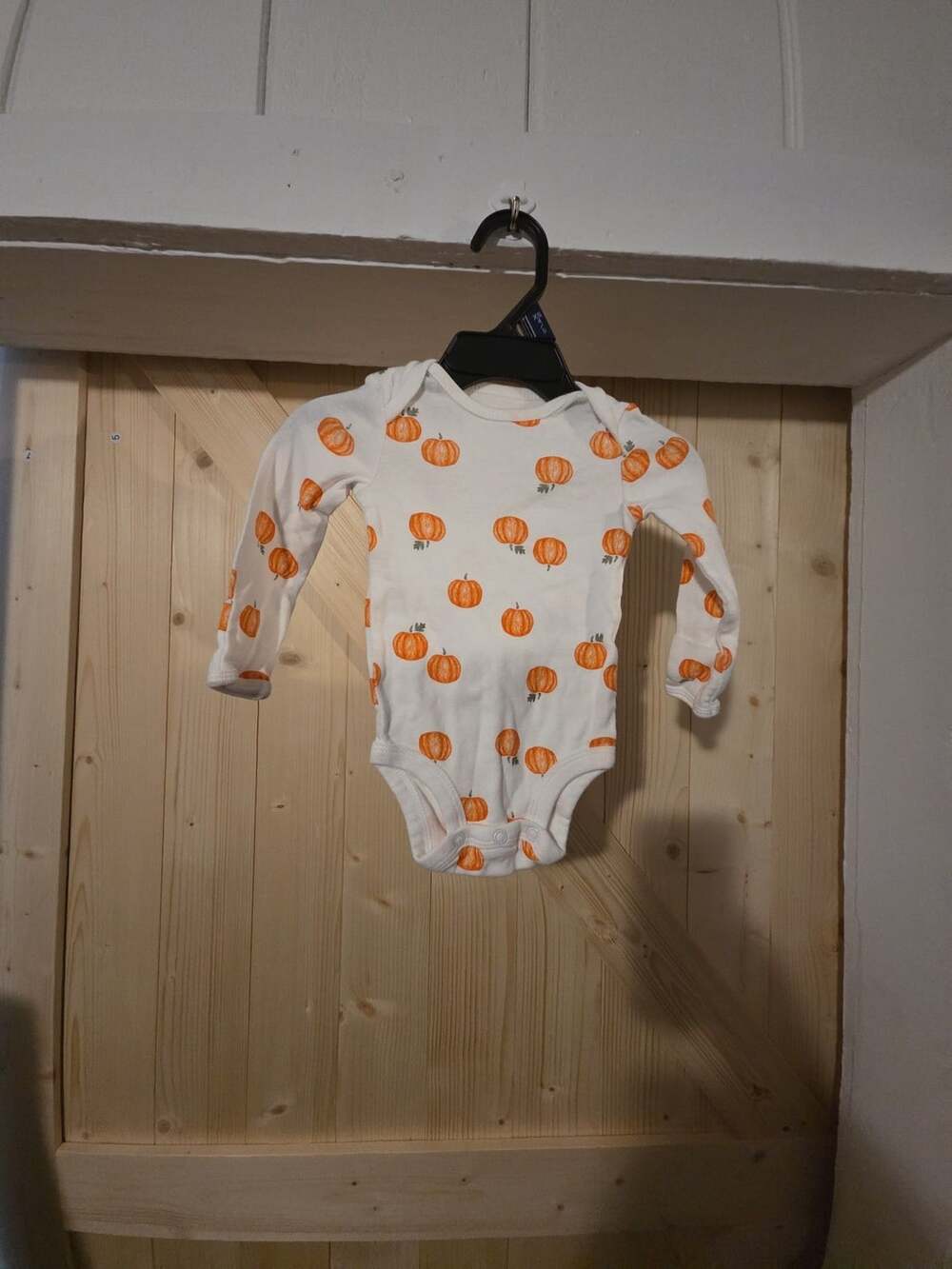 Carter's Pumpkin onesie
